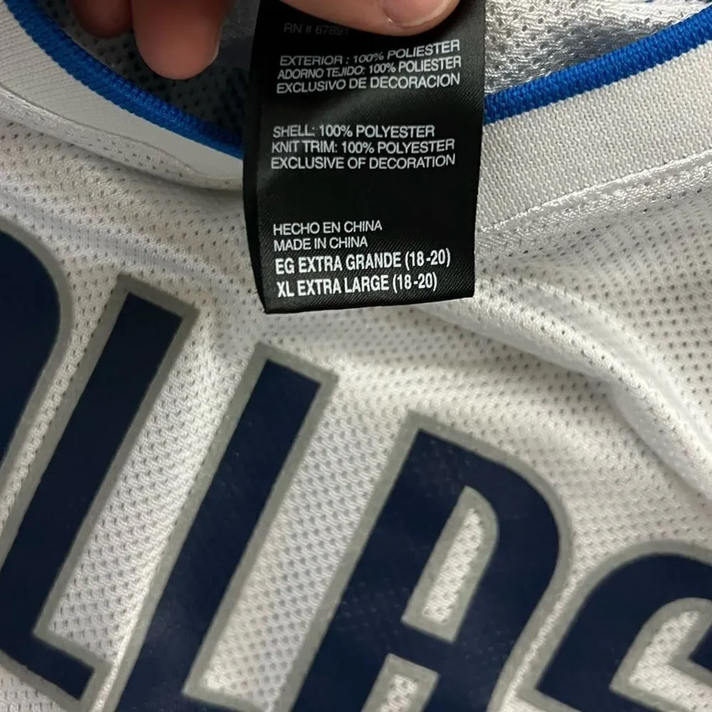 Adidas Dallas Mavericks Dirk Nowitzki Jersey Youth XL
